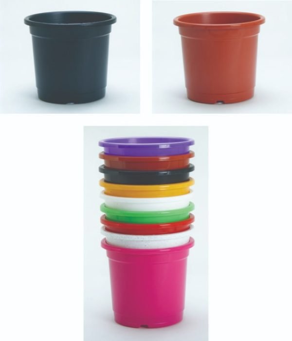 Nursery Plastic Pots | Black, Brown & Multicolor Plastic Nursery Flowering pots | Nursery Flower Pots Indoor & Outdoor Gardening