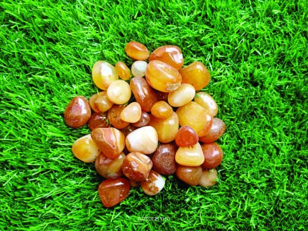 Yellow Onyx Pebbles | Yellow Onyx Stone Pebbles for Center Table Décor