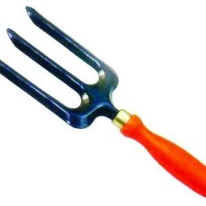 Fork for Gardening | Supplier Metal Black and Orange Color Fork for Home Gardening Tool (Metal Fork)