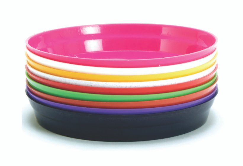 14 inch Plate | Black, Brown, Multicolor | Saucer for Pots UV Treated Round Bottom Tray/Plate/Saucer Heavy Duty Highly Durable Plant saucer Gamla for Indoor Home Decor & Outdoor Balcony Garden 1 14 inch Plate | Black, Brown, Multicolor | Saucer for Pots UV Treated Round Bottom Tray/Plate/Saucer Heavy Duty Highly Durable Plant saucer Gamla for Indoor Home Decor & Outdoor Balcony Garden