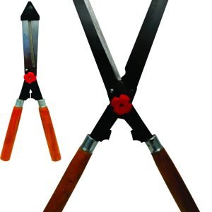 Hegde Share Folding | Garden Hegde Shears | Folding Hegde Pruning Shears or Scissors with Wooden Handle for Lawn/Garden, Cutting Plant Stem, Branch Trimmer | Hegde Pruner Shear Cutter with Wooden Handle | Hegde Pruning Shears for Lawns or Garden | Garden Scissors for Cutting Plant Stem
