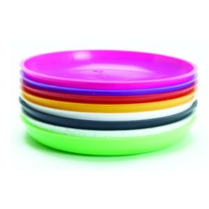 6.5 inch Plate | Black, Brown, Multicolor | Saucer for Pots UV Treated Round Bottom Tray/Plate/Saucer Heavy Duty Highly Durable Plant saucer Gamla for Indoor Home Decor & Outdoor Balcony Garden
