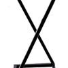 ZIGZAG PLANT STAND BLACK METAL | Plant stand Unique Design 'X' SHAPE Pot Stand