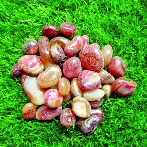 Brown Onyx Pebbles | Decore Onyx Brown Pebbles Stone Glossy for Decoration, Table Decor, Plants Pots, Vase Fillers Stones, Home Decor