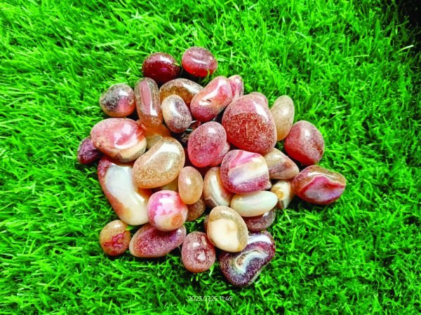 Brown Onyx Pebbles | Decore Onyx Brown Pebbles Stone Glossy for Decoration, Table Decor, Plants Pots, Vase Fillers Stones, Home Decor