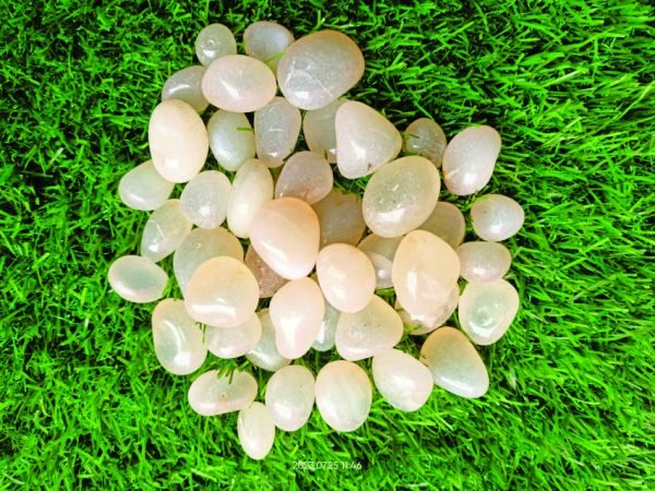 Cluster Onyx Pebbles | Glossy and Decorative Garden and Glass Pebbles | Onyx Stone Pebbles for Center Table Décor | Multi Purpose Polished Glossy Decorative Onyx Stone for Decoration & Home Decor