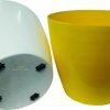 Cool Pot with Wheel | 100% Virgin Plastic Cool Pot with Wheel | Home Planters, Terrace, Garden Etc., Suitable for Home Indoor & Outdoor Gardening Plants
