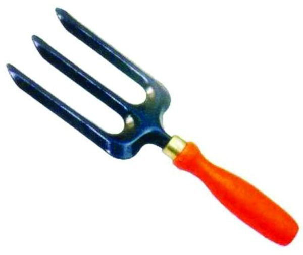 Fork for Gardening | Supplier Metal Black and Orange Color Fork for Home Gardening Tool (Metal Fork)