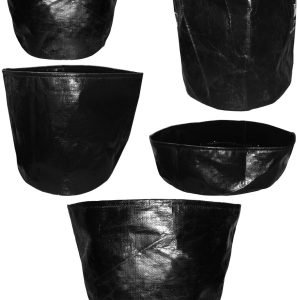 HDPE GROW BAGS BLACK (200 GSM)