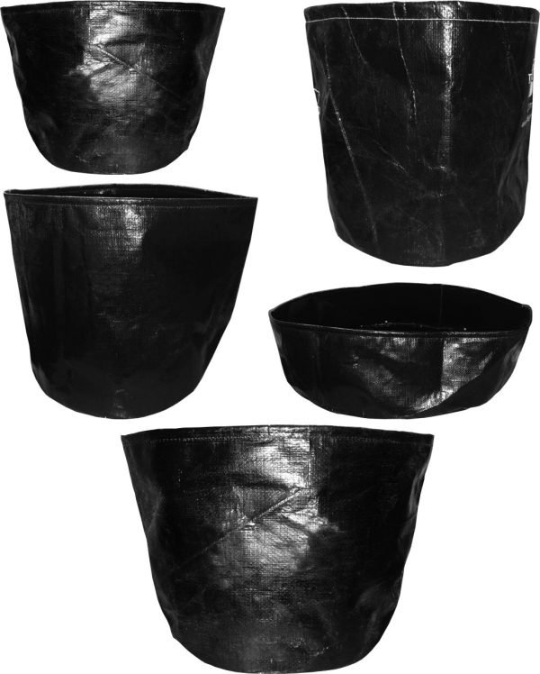 HDPE GROW BAGS BLACK (200 GSM)