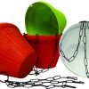 Juhi Hanging Pot | Attractive Design Beautiful Hanging Flower Plastic pots with Heavy Metal Chain pots Combo Designer pots Hanging Juhi Pot