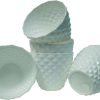 Kohinoor Round Pot | Plastic Round Flower Pots for Home Planters, Terrace, Garden Etc | Suitable for Home Indoor & Outdoor Gardening Plants | 6 inch White