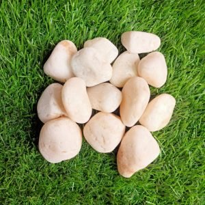 Natural Pebbles | Natural Decorative White Stones White Decorative Pebbles -for Gardens, Vase Filler, Aquariums and Water Features