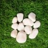 Normal Pebbles | Unpolished White Marble Pebbles For Garden Decor | Stone/Pebbles