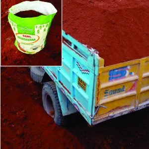 Red Soil | Garden Red Soil | Fertilizer for Plants | Red Soil for Plants (Home & Garden) | Red Soil Organic, Well-Drained, and Aerated Potting Soil for All Vegetables, Fruits, Flowers, Trees Shrubs and House Plants