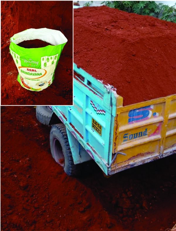 Red Soil | Garden Red Soil | Fertilizer for Plants | Red Soil for Plants (Home & Garden) | Red Soil Organic, Well-Drained, and Aerated Potting Soil for All Vegetables, Fruits, Flowers, Trees Shrubs and House Plants