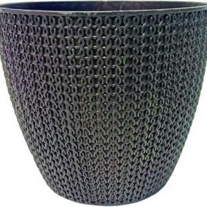 Turkey Pot | Plastic Round Shape Flower Pots for Home, Office, Garden, Terrace Planters Suitable for Indoor and Outdoor Gardening Plants | 5 inch