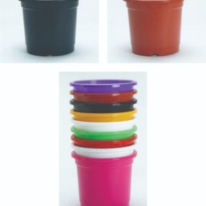 Nursery Plastic Pots | Black, Brown & Multicolor Plastic Nursery Flowering pots | Nursery Flower Pots Indoor & Outdoor Gardening
