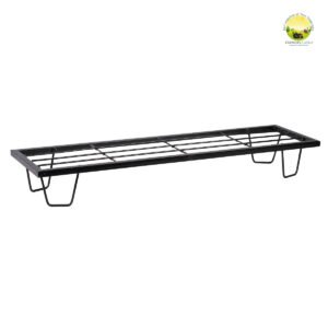 Rectangular Stand 2 Feet | Planter Stand Rectangular shape | Anti Rust Metal Stands for Pots Premium Strong and Durable Flower Pot Stand for Living Room, Balcony and Office