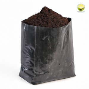 Black Nursery Bags | Plastic UV Protected Poly Grow Nursery Plant Bags | Plant Bags for Home Garden, Black colour