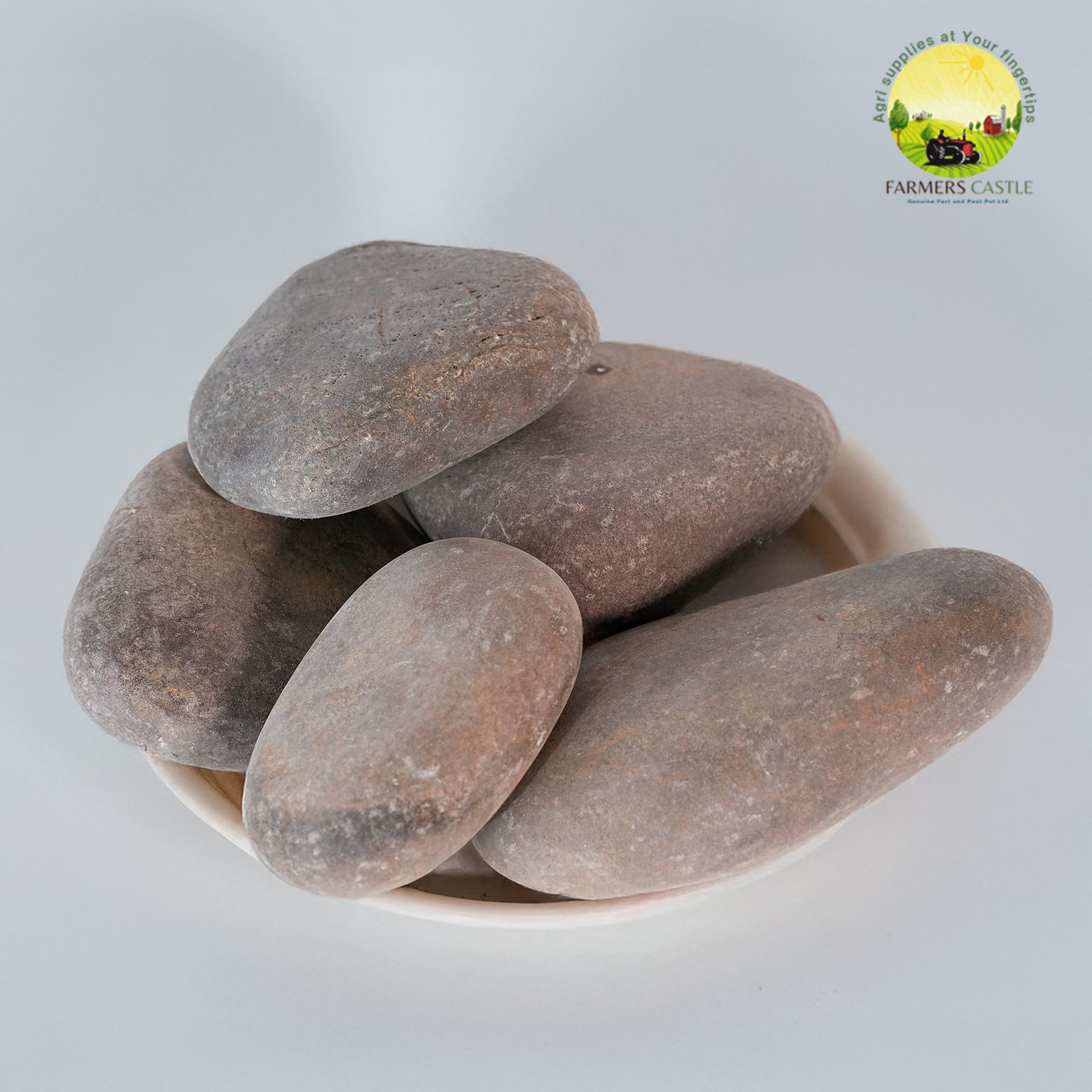 Stone Pebbles Brown – Natural River Rocks for Painting, Aquarium, Garden & Home Décor 2 DSC1889 copy