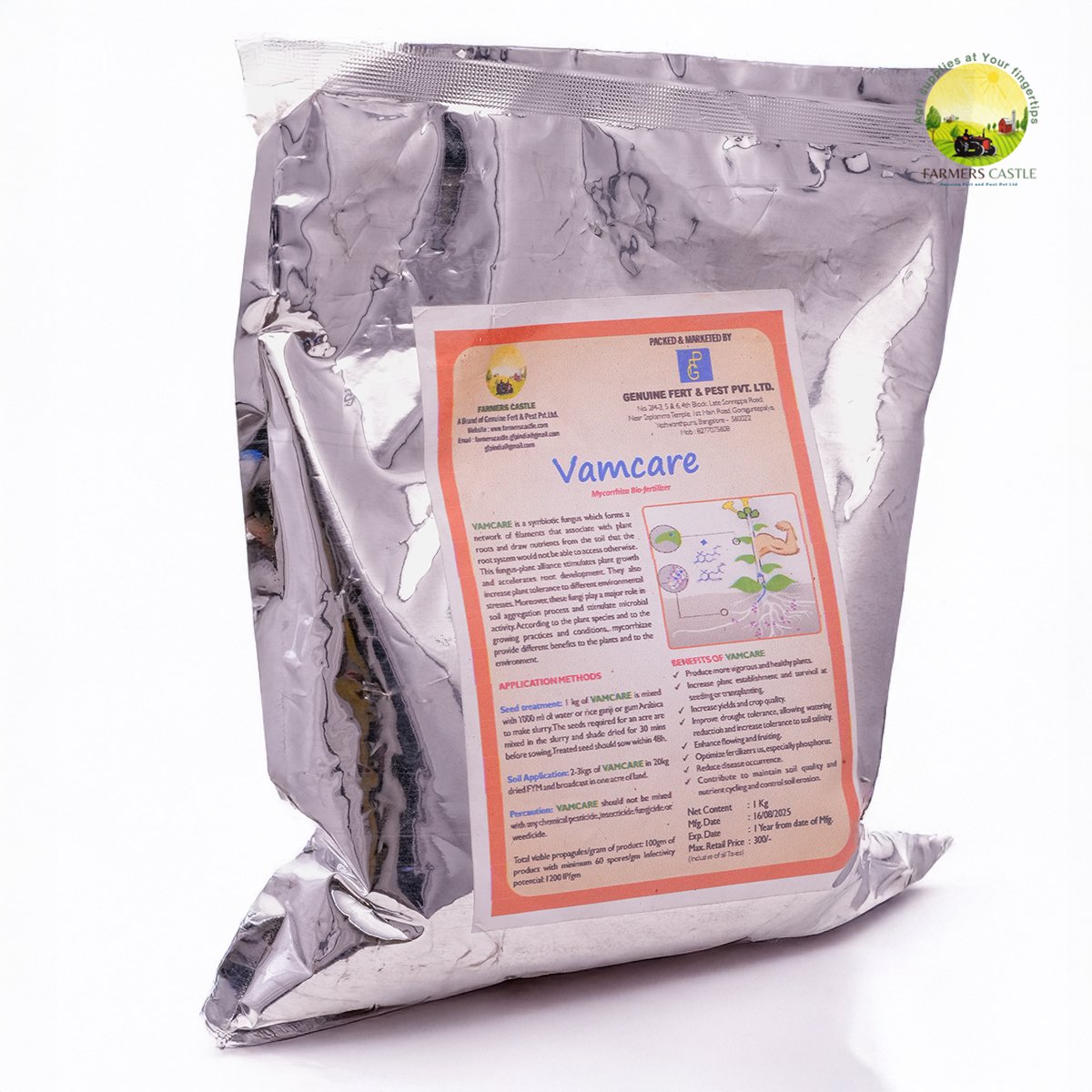 VESICULAR ARBUSCULAR MYCORRHIZA (VAM) | Biofertilizers | Root Growth Booster Organic Soil Application 2 DSC4675