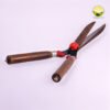 Hegde Share Folding | Garden Hegde Shears | Folding Hegde Pruning Shears or Scissors with Wooden Handle for Lawn/Garden, Cutting Plant Stem, Branch Trimmer | Hegde Pruner Shear Cutter with Wooden Handle | Hegde Pruning Shears for Lawns or Garden | Garden Scissors for Cutting Plant Stem