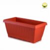 Victor Pot & Tray Semi | Rectangle Pot | 20 inch Terracotta