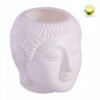 Budha Pot | Plastic Budha Pot for Home Decor/Decoration White Color | Budha Planter Gifting Home Decor Indoor Improvement Home Garden