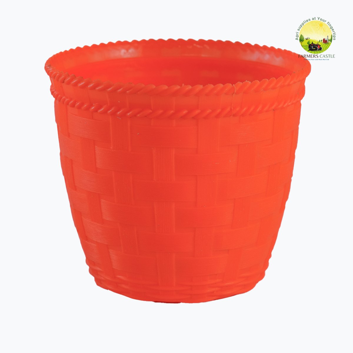 Bamboo Design Pot | Multicolor Premium Flower Pot - Ideal for Office Desk or Table Side Decoration - Modern and Elegant Design 3 sizes with Multicolour