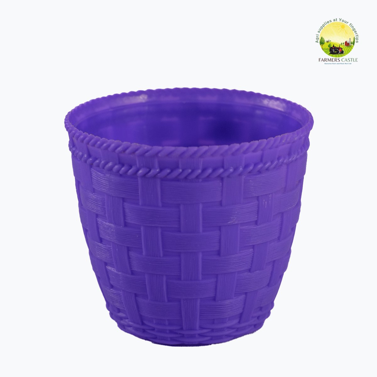 Bamboo Design Pot | Multicolor Premium Flower Pot - Ideal for Office Desk or Table Side Decoration - Modern and Elegant Design 3 sizes with Multicolour 3 DSC5082